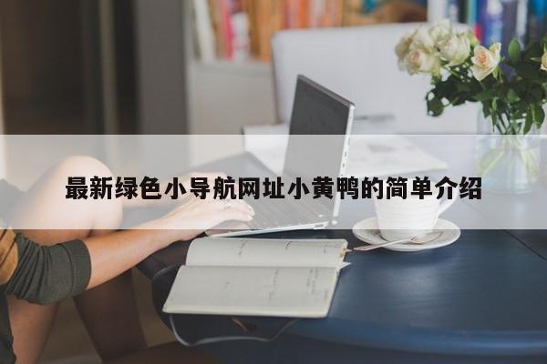最新绿色小导航网址小黄鸭的简单介绍